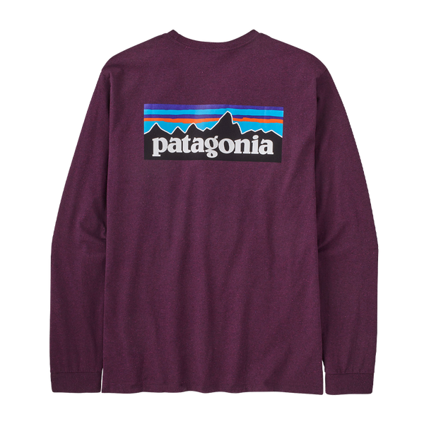 Patagonia Mens LS Strip Fishing Shirt Purple Size XL