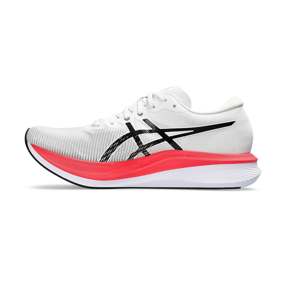 Asics Men's Magic Speed 3 White/Black - Play Stores Inc