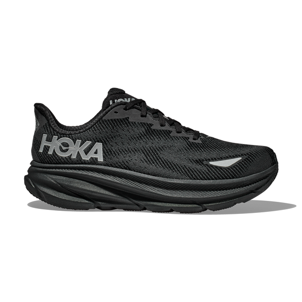 HOKA Men's Clifton 9 GTX Black/Black