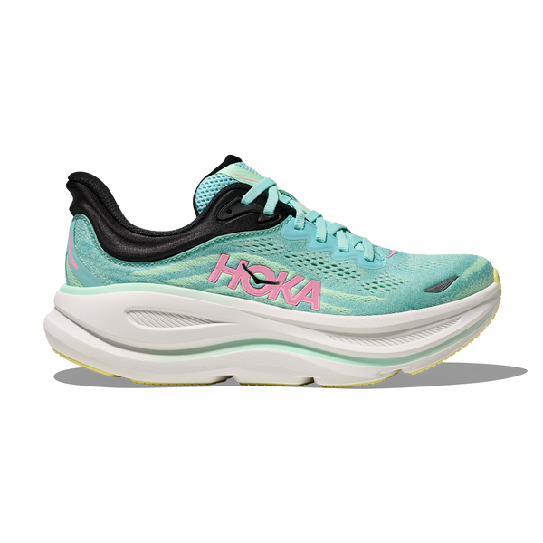 HOKA Women's Bondi 9 Blue Spark/Mint Fluorite