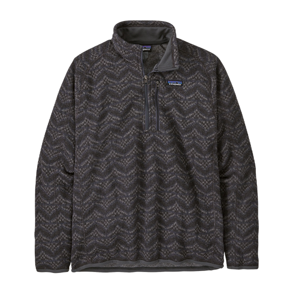 Patagonia Men's Better Sweater 1/4-Zip Island Escape: Forge Grey