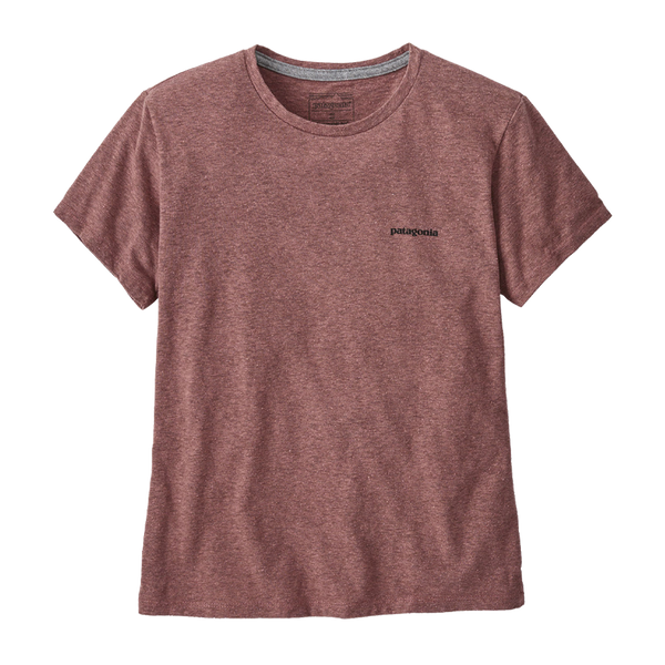 Patagonia Women's P-6 Logo Responsibili-Tee Dulse Mauve