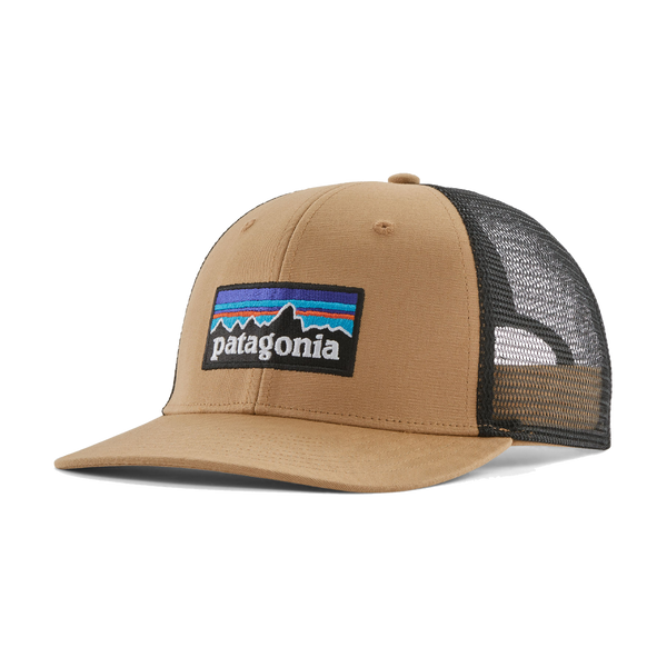 Patagonia P-6 Logo Trucker Hat Grayling Brown