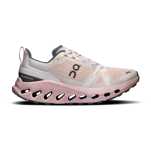 On Women's Cloudsurfer Trail Silver/Mauve