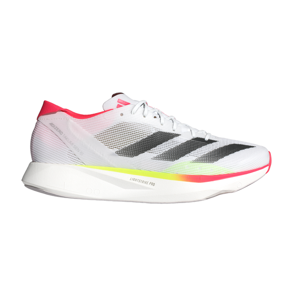 adidas Men's Adizero Takumi Sen 10 Cloud White/Core Black/Lucid Red