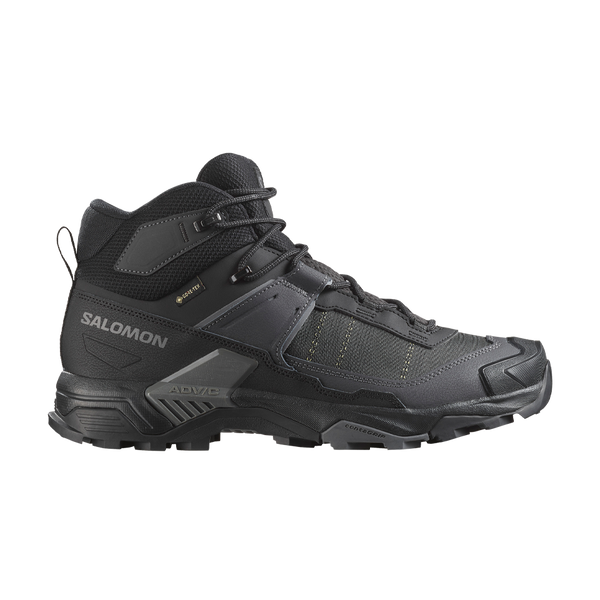 Salomon Men's X Ultra 5 Mid GTX Black/Asphalt