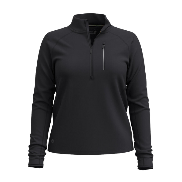 Smartwool Women's Active Fleece 1/2 Zip Black