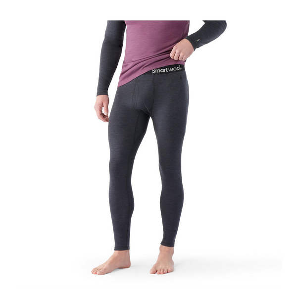 Smartwool Men's Classic Thermal Merino Base Layer Bottom Charcoal Heather