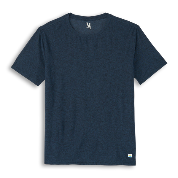 Vuori Men's Strato Tech Tee Navy Heather