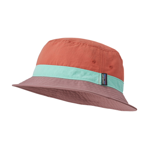 PATAGONIA • Mickledore Bucket Hat Ash Tan Size Small Adjustable Drawcord