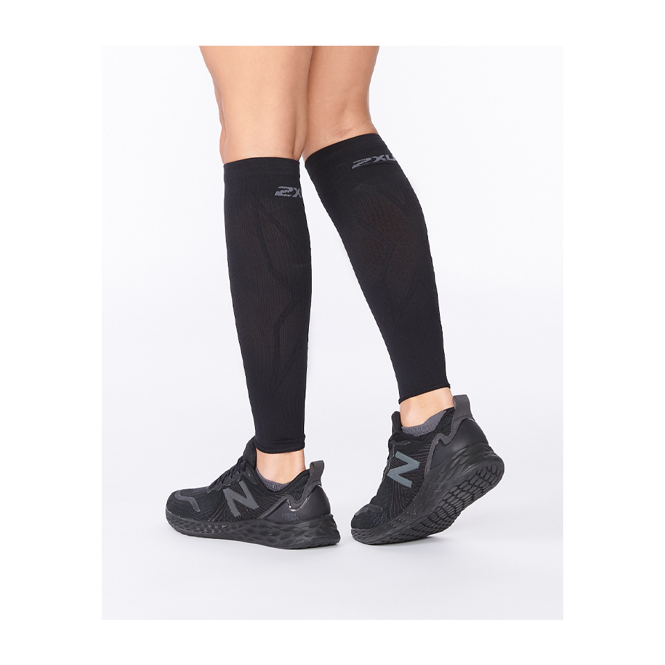 Nike Zoned Support Running Compression Calf Sleeves - Black