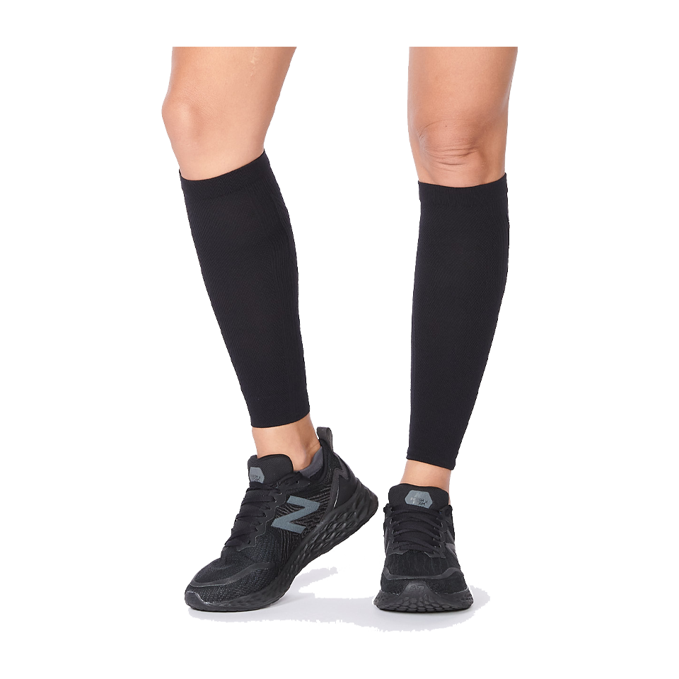 Nike Zoned Support Running Compression Calf Sleeves - Black